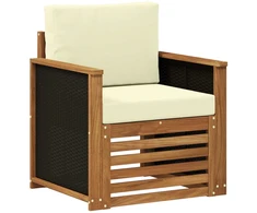 Lauko Vidurinis Sofa Natūrali