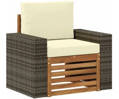 Lauko Vidurinis Sofa Natūrali