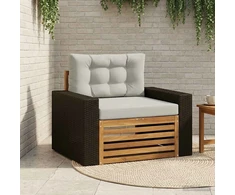 Lauko Vidurinis Sofa Natūrali