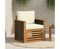 Lauko Vidurinis Sofa Natūrali