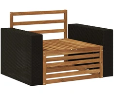 Lauko Vidurinis Sofa Natūrali