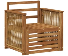 Lauko Vidurinis Sofa Natūrali