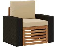 Lauko Vidurinis Sofa Natūrali