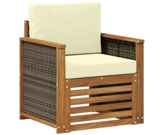 Lauko Vidurinis Sofa Natūrali