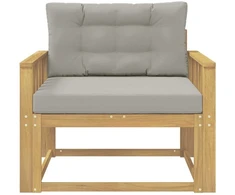 Lauko Vidurinis Sofa Poliesteris Balta