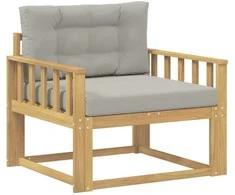 Lauko Vidurinis Sofa Poliesteris Balta