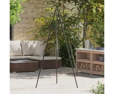 Laužavietės trikojis Juoda 92 x 92 x 191,5 cm Plienas