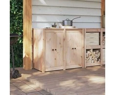Virtuvės durys MEPPEL 2 pcs Kreminė 50 x 9 x 82 cm