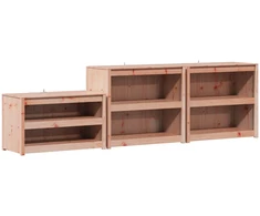 Lauko virtuvės spintelė MEPPEL 3 vnt. Balta