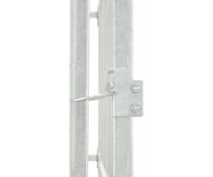 Lauko voljeras šunims, 760x760x185cm, galvanizuotas plienas