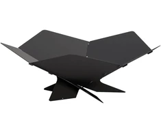 Laužavietė Juoda 53 x 53 x 18,5 cm Plienas