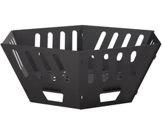 Laužavietė Juoda 60 x 60 x 23 cm Plienas