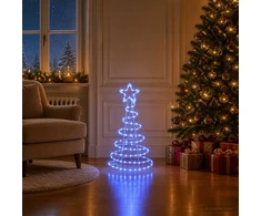 LED eglutės formos šviečiantis ženklas LOVIISA 100 LED Mėlyna