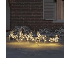 LED elniai su 40 LED 5 pcs Auksinė PET
