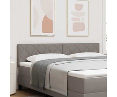 LED galvūgalis Taupe audinys