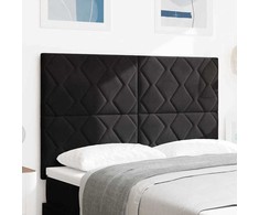 LED galvūgalis Juodas 160 cm Aksomas