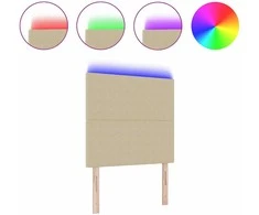 LED galvūgalis Pilkai žalia 100 cm Kordūrinis audinys