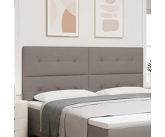 LED galvūgalis Taupe audinys