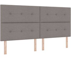 LED galvūgalis Taupe audinys