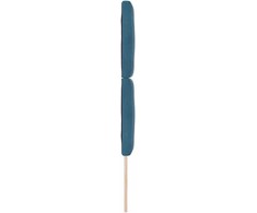 LED galvūgalis Tamsiai mėlyna 80 cm Aksomas