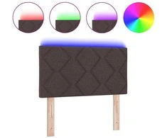 LED galvūgalis Ruda 80 cm audinys