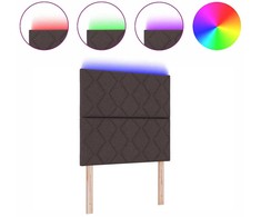 LED galvūgalis Ruda 90 cm audinys