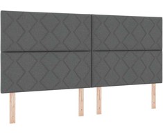 LED galvūgalis Pilka 200 cm audinys