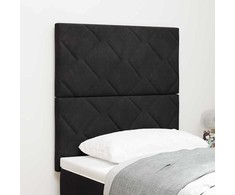LED galvūgalis Juodas 80 cm Aksomas