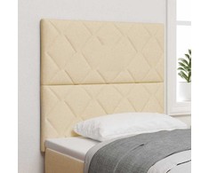 LED galvūgalis Kreminė 90 cm audinys