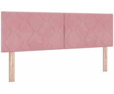 LED galvūgalis Rožinė 144 cm Aksomas