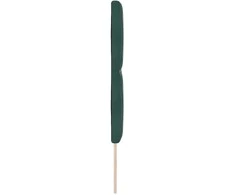 LED galvūgalis Tamsiai žalia 144 cm Aksomas