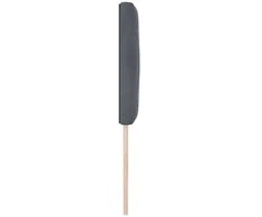 LED galvūgalis Tamsiai pilka 80 cm Aksomas