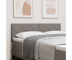 LED galvūgalis Taupe audinys