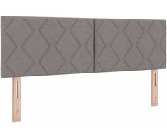 LED galvūgalis Taupe audinys