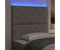 LED galvūgalis Taupe audinys