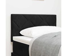 LED galvūgalis Juodas 80 cm Aksomas