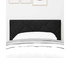 LED galvūgalis Juodas 80 cm Aksomas