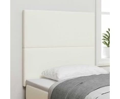 LED galvūgalis su galvūgalio Kreminė 80 cm Kordūrinis audinys