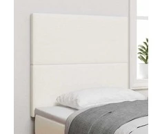 LED galvūgalis su galvūgalio Kreminė 90 cm Kordūrinis audinys