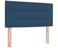 LED galvūgalis su LED juostelėmis Mėlyna 80 cm audinys