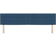 LED galvūgalis su LED juostelėmis Mėlyna 200 cm audinys