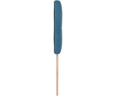 LED galvūgalis su LED juostelėmis Mėlyna 80 cm Aksomas