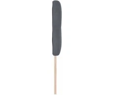 LED galvūgalis su LED juostelėmis Pilka 160 cm Aksomas
