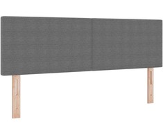 LED galvūgalis Šviesiai pilka 160 cm Kordūrinis audinys