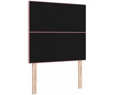 LED galvūgalis su LED juostelėmis Rožinė 100 cm Aksomas