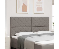 LED galvūgalis Taupe audinys