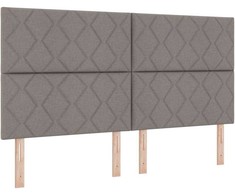 LED galvūgalis Taupe audinys