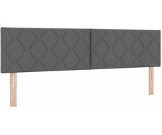LED galvūgalis Pilka 180 cm audinys