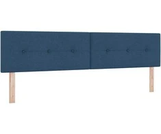 LED galvūgalis su LED juostelėmis Mėlyna 200 cm audinys