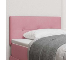 LED galvūgalis su LED juostelėmis Rožinė 80 cm Aksomas
